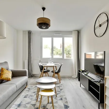 Chic Studio Near Paris - La Defense Bezons Buitenkant foto